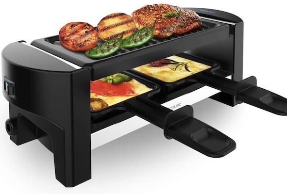🍗 Cecotec Holz Raclette Käse & Grill 8200 mit 1200W für 12,90€ (statt 20€)