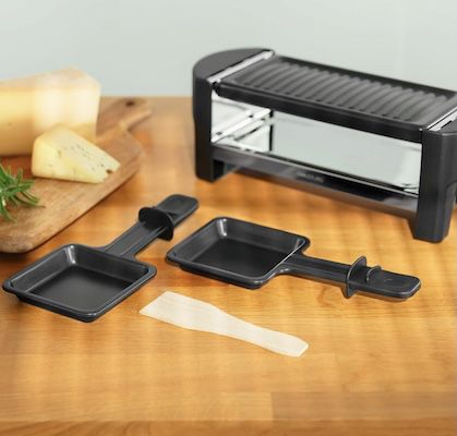 🍗 Cecotec Holz Raclette Käse & Grill 8200 mit 1200W für 12,90€ (statt 20€)