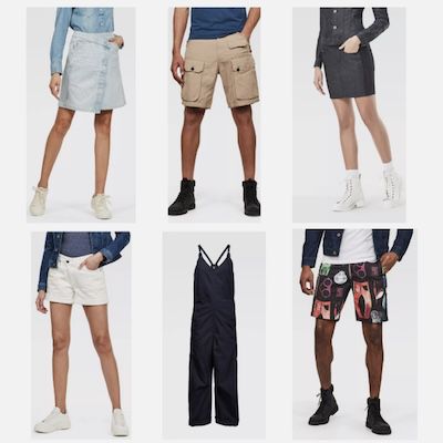 🩳 eBay: 50% Rabatt auf G-STAR Short & Jumpsuit für Herren & Damen