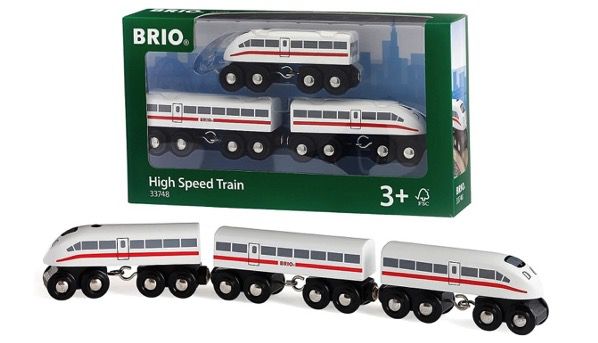 🚂 BRIO 33748 Schnellzug aus Holz 3teilig mit Sound 🚉 für 16,19€ (statt 26€)