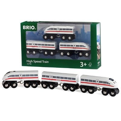 🚂 BRIO 33748 Schnellzug aus Holz 3teilig mit Sound 🚉 für 16,19€ (statt 26€)
