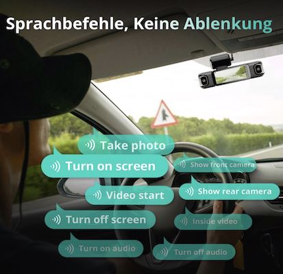📹🚗 BOTSLAB 4 Kanal Dashcam mit G Sensor & Parküberwachung für 184€ (statt 250€)