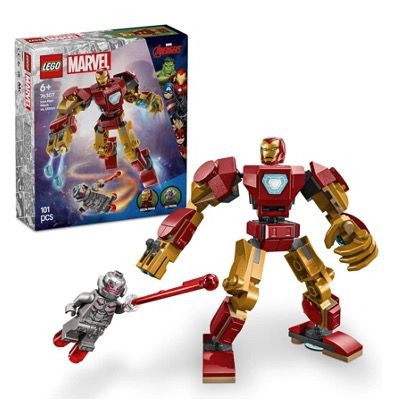🧱 LEGO Marvel Iron Man Mech vs. Ultron 🦾 76307 für 9,24€ (statt 14€)