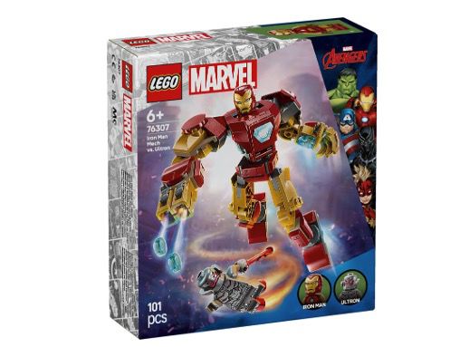 🧱 LEGO Marvel Iron Man Mech vs. Ultron 🦾 76307 für 9,24€ (statt 14€)