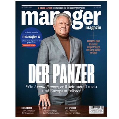 Jahreabo manager magazin mit 12 Ausgaben 🗞️ direkt nur 66€ (statt 132€)
