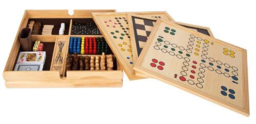 🎲 Small Foot Spielesammlung mit 20 klassischen Spielen in Holzkiste für 30,95€ (statt 44€)