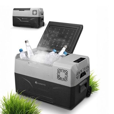 Juskys Kompressor-Kühlbox Yukon 🧊 30 Liter mit 12/24 & 230V für 128€ (statt 200€)