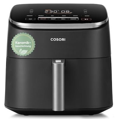 🍟😋 Cosori Turboblaze Heißluftfritteuse mit 6L für 135,99€ (statt 160€)