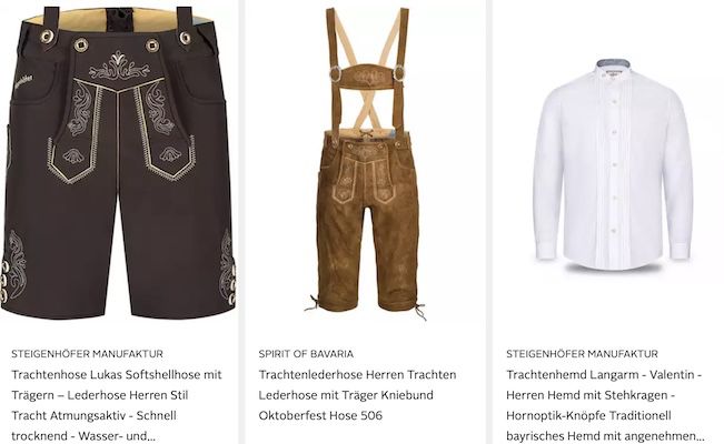 🍻🎉🇩🇪 OTTO: 20% Extra auf Dirndl & Trachten z.B. JP1880 Karohemd Tracht für 39,99€ (statt 50€)