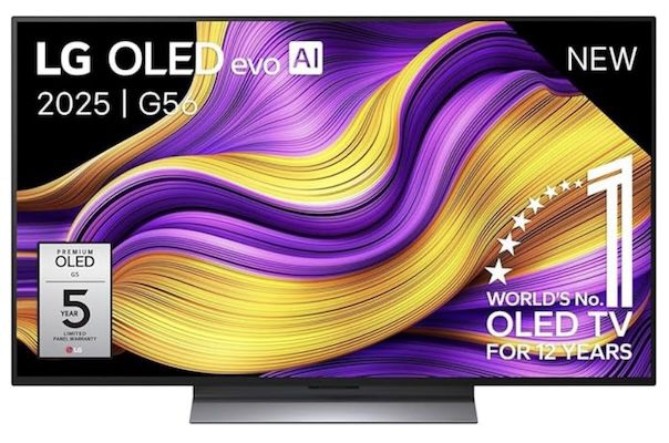 🔝📺 LG OLED48G56LS   48 Zoll OLED evo TV mit 120Hz für 888€ (statt 1.225€)