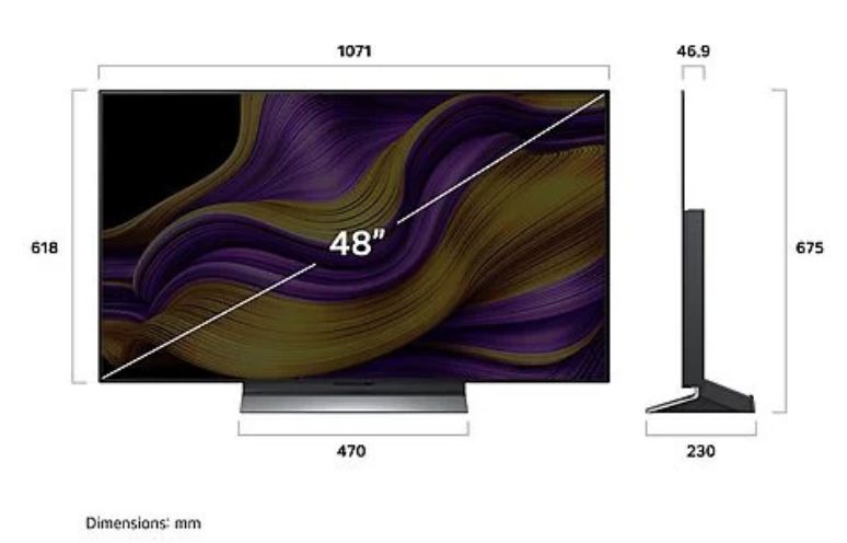 🔝📺 LG OLED48G56LS   48 Zoll OLED evo TV mit 120Hz für 888€ (statt 1.225€)