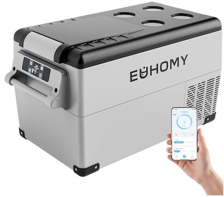 🔝🥶 EUHOMY 30,6L Kompressor Kühlbox mit  20℃ bis +20℃ für 170€ (statt 197€)
