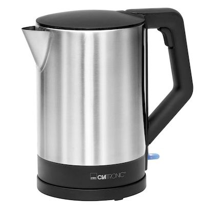 🫖 Clatronic Edelstahl Wasserkocher mit 1,5L für 12,99€ (statt 17€)