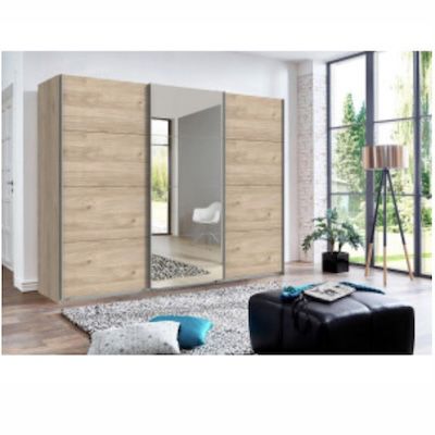👖👔 WIMEX Ernie Schwebetürenschrank mit Spiegel für 456€ (statt 597€)