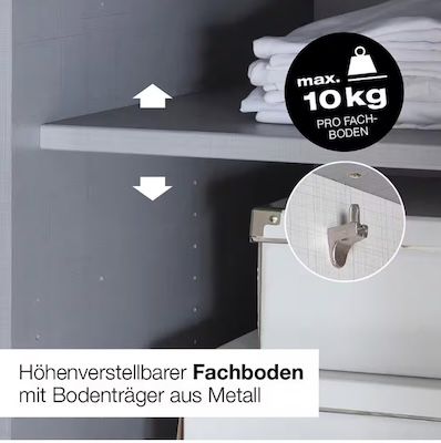 👖👔 WIMEX Ernie Schwebetürenschrank mit Spiegel für 456€ (statt 597€)