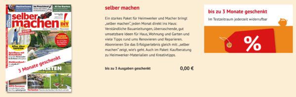 3 Ausgaben selber machen 🗞️ für 0€ (statt 14,55€)   aktiv kündigen!