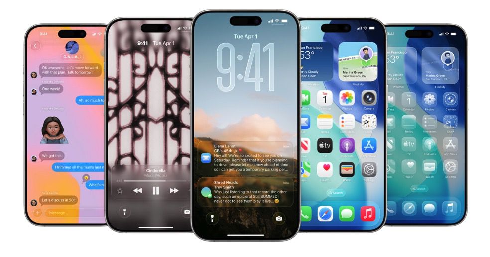 🤫 Liquid Glass und neue Features: 🍎 Apple iOS 26 ab jetzt verfügbar