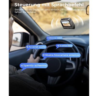 LINGDU Dashcam mit 2,4 IPS Bildschirm & 64GB SD Karte für 59,99€ (statt 120€)