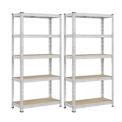 2x SONGMICS Schwerlastregal mit verstellbaren Ablagen für 43,99€ (statt 53€)