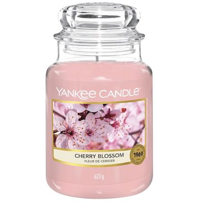 🌸 623g Yankee Candle Cherry Blossom Duftkerze im Glas für 23,99€ (statt 28€)