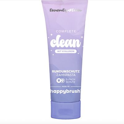 12x 75ml happybrush Zahnpasta Twenty4Tim Clean für 9,99€ (statt 30€)