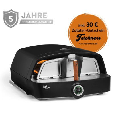 😋 Burnhard Gas-Pizzaofen Fat Tony 🍕 mit 450°C für 374,25€ (statt 499€) + 30€ Teichners-Gutschein