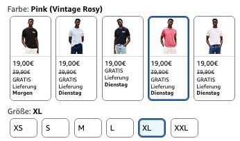 👕 Tommy Hilfiger Herren T Shirts viele Farben & Größen für 19€ (statt 30€)