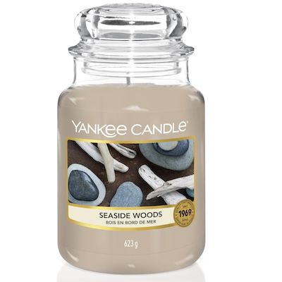 623g Yankee Candle Duftkerze Seaside Woods im Glas für 23,17€ (statt 26€)