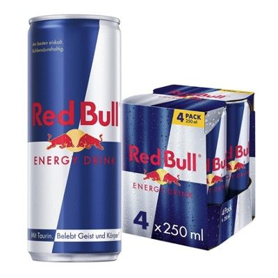 🥤 Red Bull Energy Drink (4x 250ml) ab 3,28€ (statt 6€) – nur 0,82€ pro Dose