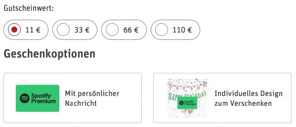 🎵 Ab Montag bei REWE 15% Rabatt auf Spotify Guthaben ➡️ nicht Family oder Student