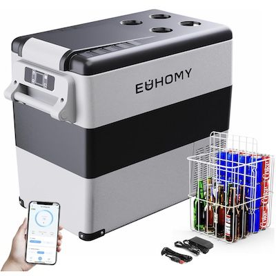 🥶 EUHOMY Kompressor Kühlbox mit 49.4L für 221€ (statt 260€)