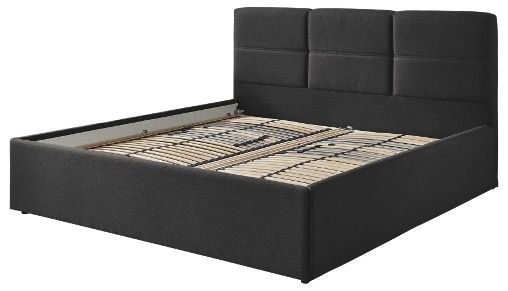 🛏️ Möbel Höffner Polsterbett Dursley 193x110x213cm Anthrazit ab 199€ (ab 310€)