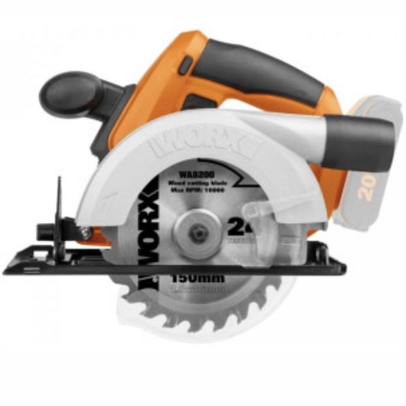Worx WX529.9 Akku-Kreissäge ohne Akku und Ladegerät für 39,99€ (statt 60€)