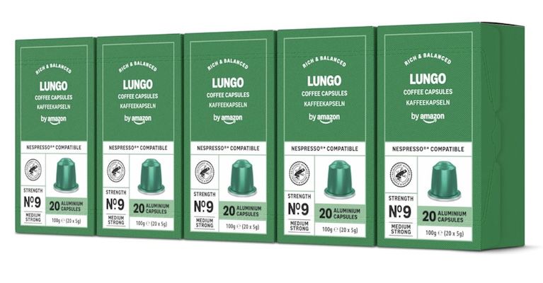 ☕️ 5x 20 by Amazon Lungo Nespresso Kaffeekapseln für 14,79€ (statt 21€)