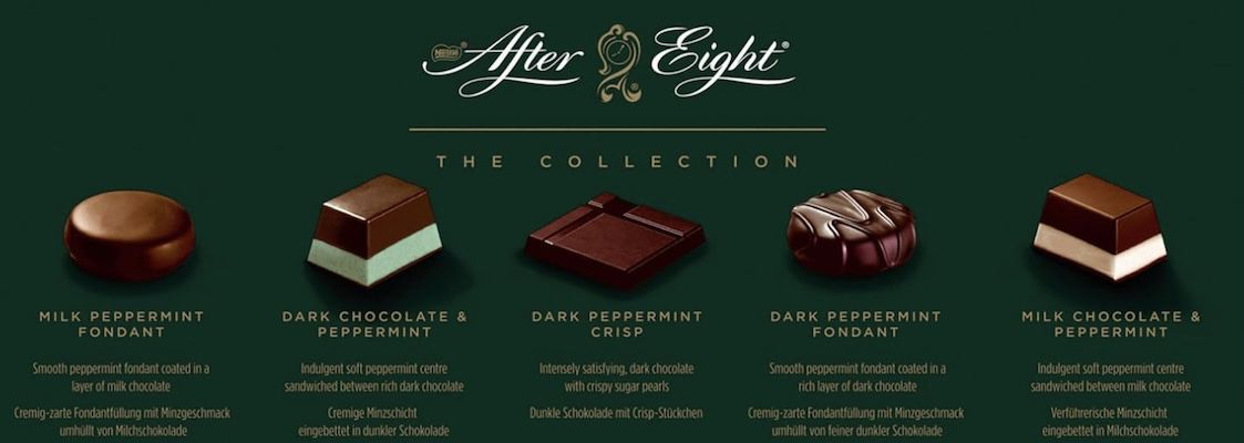 🍫 199g Nestlé After Eight The Collection Pfefferminzpralinenmischung für 6,79€ (statt 8€)