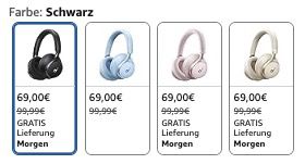 🎧 soundcore by Anker Space One Wireless Kopfhörer mit ANC für 69€ (statt 83€)