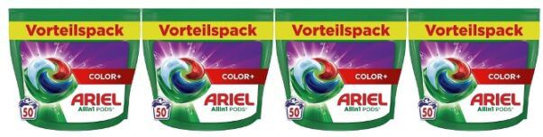 🧺 4x 50 WL Ariel Waschmittel Pods All in 1 ➡️ für 43,32€ (statt 52€)