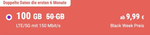🔥 SIMon mobile Black Week: Vodafone Allnet Flat inkl. 100GB 5G für 9,99€ mtl.   monatlich kündbar