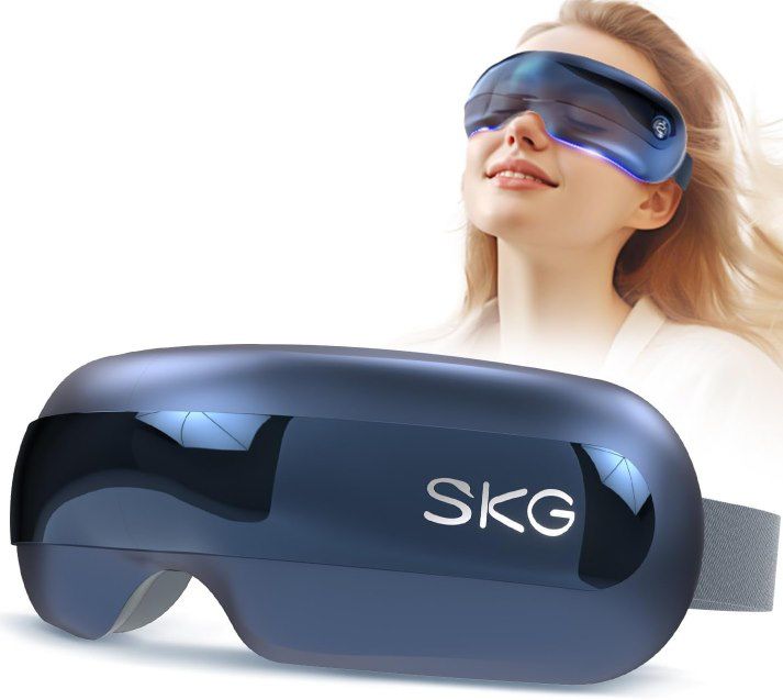 👀 SKG E3 PRO Augenmassagegerät mit Wärme, Vibration & Musik für 47,99€ (statt 80€)