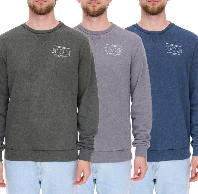 3x SKY REBEL Pullover im Antik Look für 29,97€ (statt 60€)
