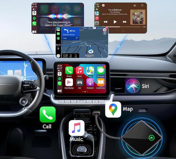 🚗 Ebarsenc Wireless CarPlay Adapter für 22,39€ (statt 28€)