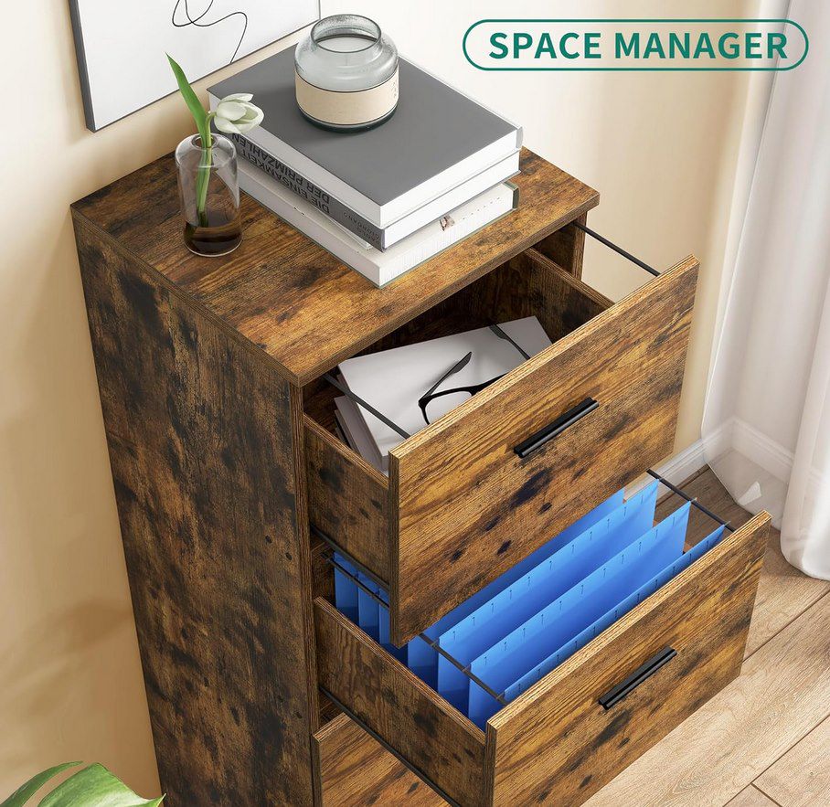 📁 YITAHOME Aktenschrank mit 4 Schubladen für 97,99€ (statt 150€)