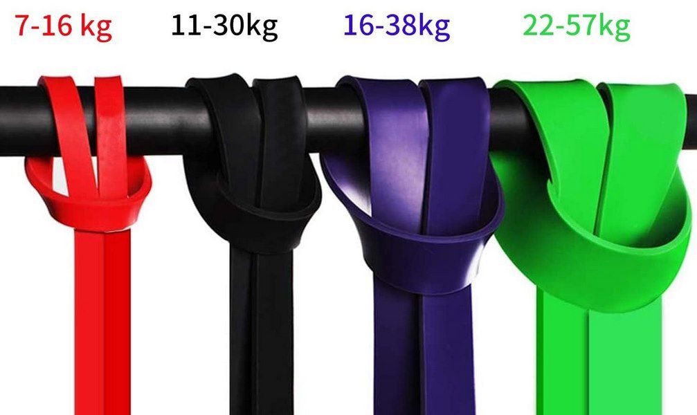 💪 4 Fitnessbänder mit versch. Widerständen für 9,99€ (statt 15€)