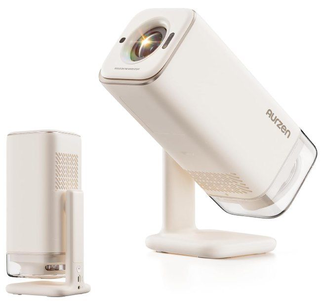 📽️ Aurzen Boom Air 1080p Mini Beamer mit Google TV für 99,99€ (statt 150€)
