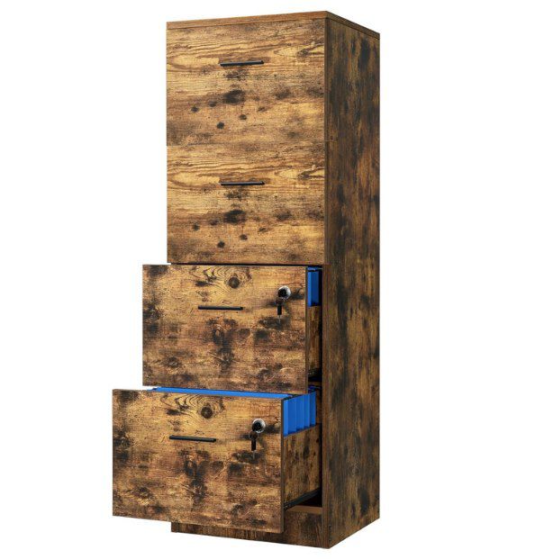 📁 YITAHOME Aktenschrank mit 4 Schubladen für 97,99€ (statt 150€)