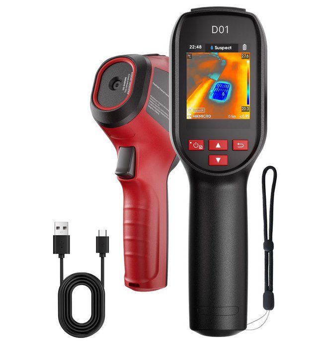 🔥 HIKMICRO D01 Wärmebildkamera, SuperIR für bis 400°C  für 135€ (statt 159€)