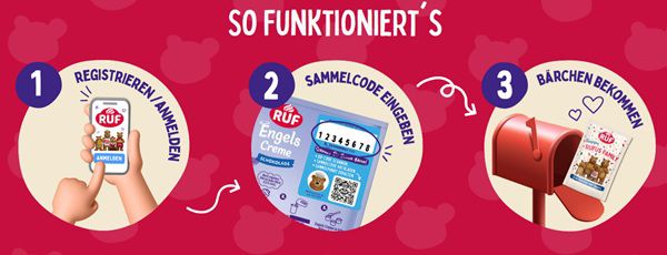 Engelscreme von RUF kaufen   RUF Bärchen gratis erhalten