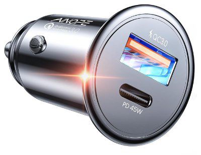 ⚡ Ainope 2 Port USB C KFZ Zigarettenadapter mit 67W für 4,49€ (statt 11€)