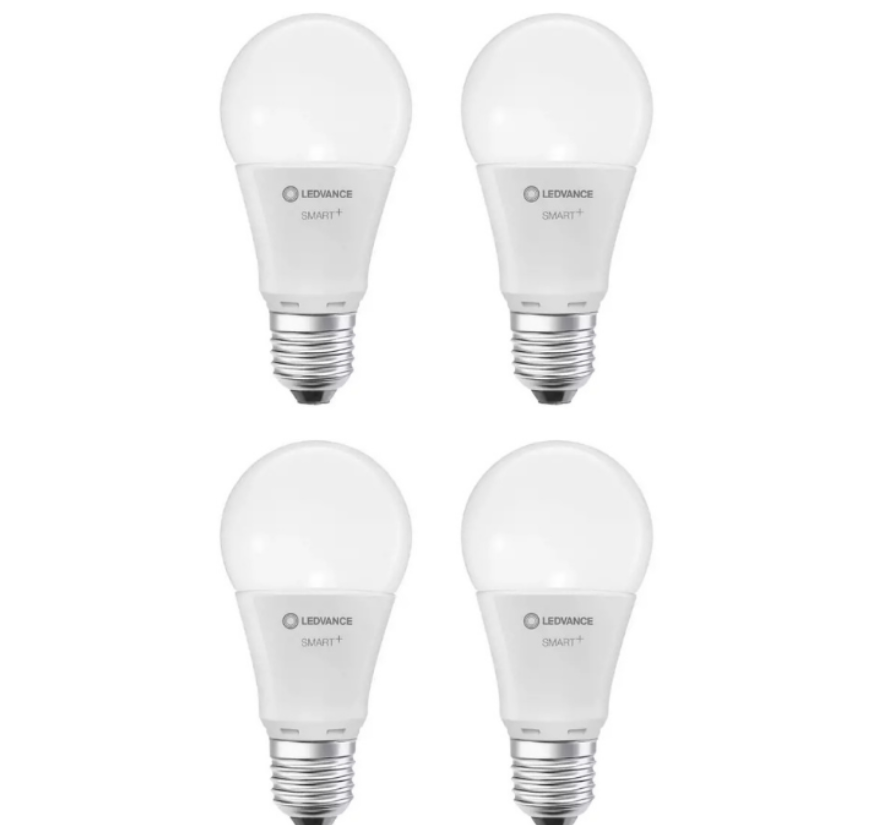 💡4x LEDVANCE Smart+ E27 LED Lampen Dimmbar 9W für 9,99€ (statt 20€)