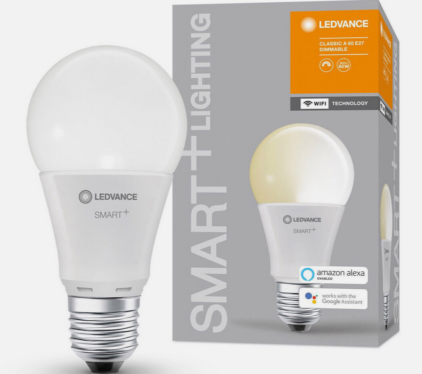 💡4x LEDVANCE Smart+ E27 LED Lampen Dimmbar 9W für 9,99€ (statt 20€)
